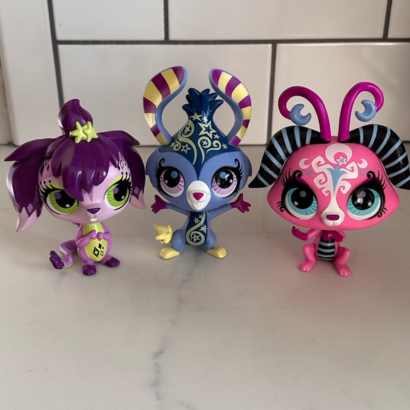 Littlest Pet Shop Other - Littlest Pet Shop Moonlite Fairy Figures with Wings | LPS Collectibles